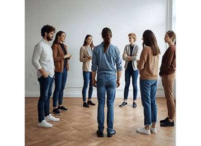 Aufstellungs-Gruppe – Lizenz von Canva