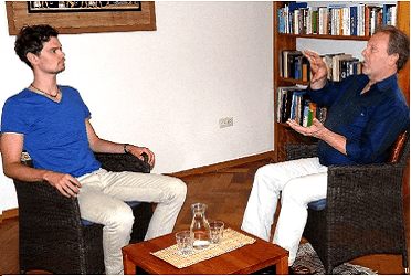 Bild, Coachee + Coach © Reinhard Kotter