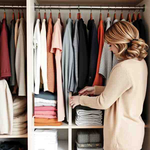 Symbolbild Prokrastination – unentschlossene Frau